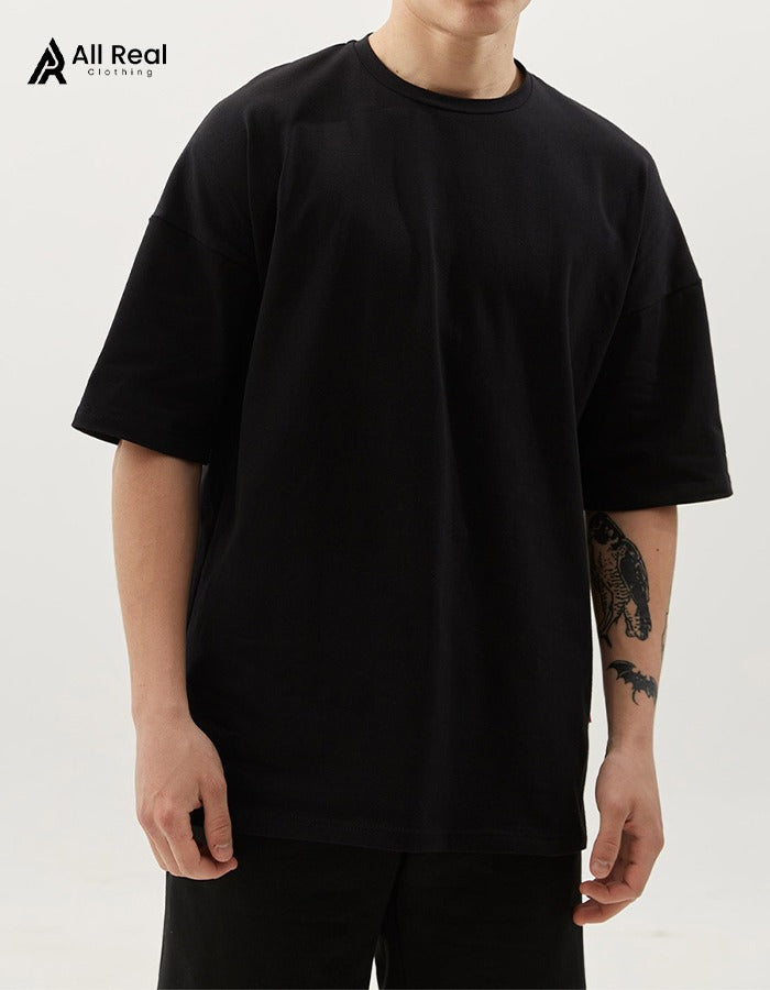 Black Essential Oversize T-Shirt