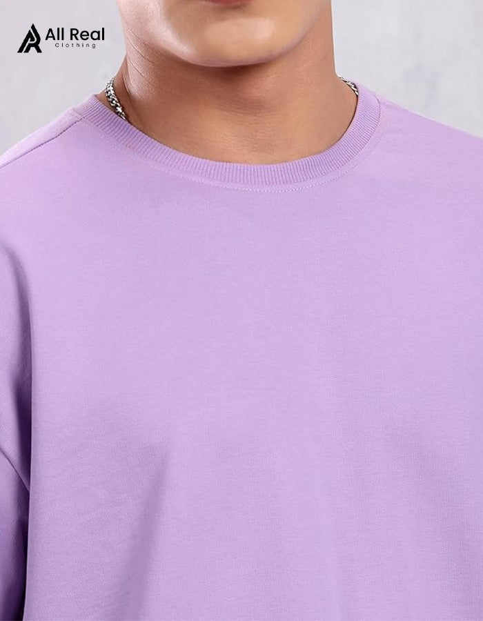 Purple Essential Oversize T-Shirt