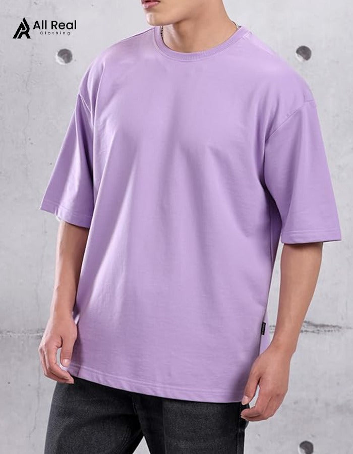 Purple Essential Oversize T-Shirt