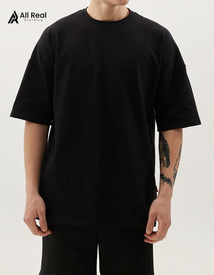 Black Essential Oversize T-Shirt